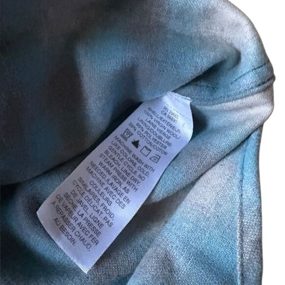 Pendleton Pearl Snap Virgin Wool Canyon Shirt Mens Size XL Sky Blue With Gray - Picture 6 of 12